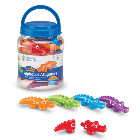 LEARNING RESOURCES Snap-n-Learn® Alpha Gators 6704